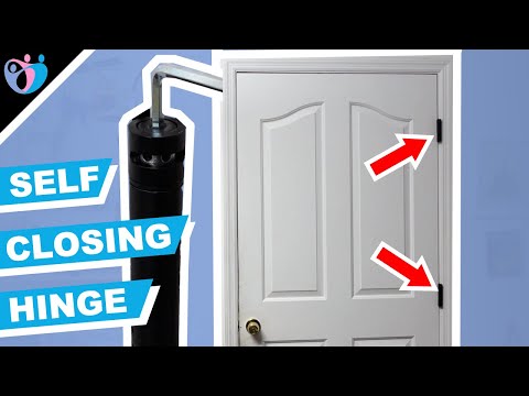 how to install self closing door hinge