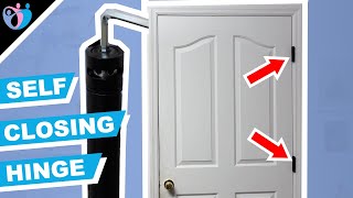 how to install self closing door hinge