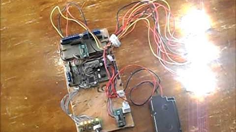 ATMega16+PCA9635: LED controller (video 1)