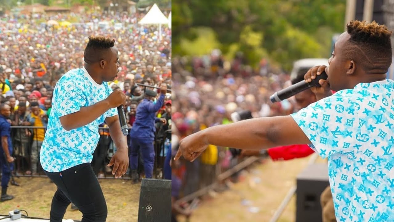 Kidene Amshangaza Diamond Na Babutale kwenye Show watu Wakata miti wapigana vibao amri ya singeli