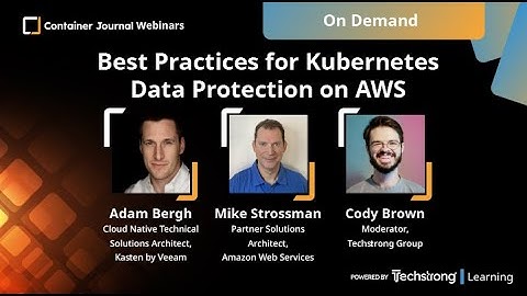 Best Practices for Kubernetes Data Protection on AWS