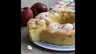 ciambellone mele e panna soffice della nonna