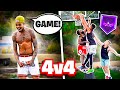 Unbelievable 4v4 rematch vs flight cash dunked on