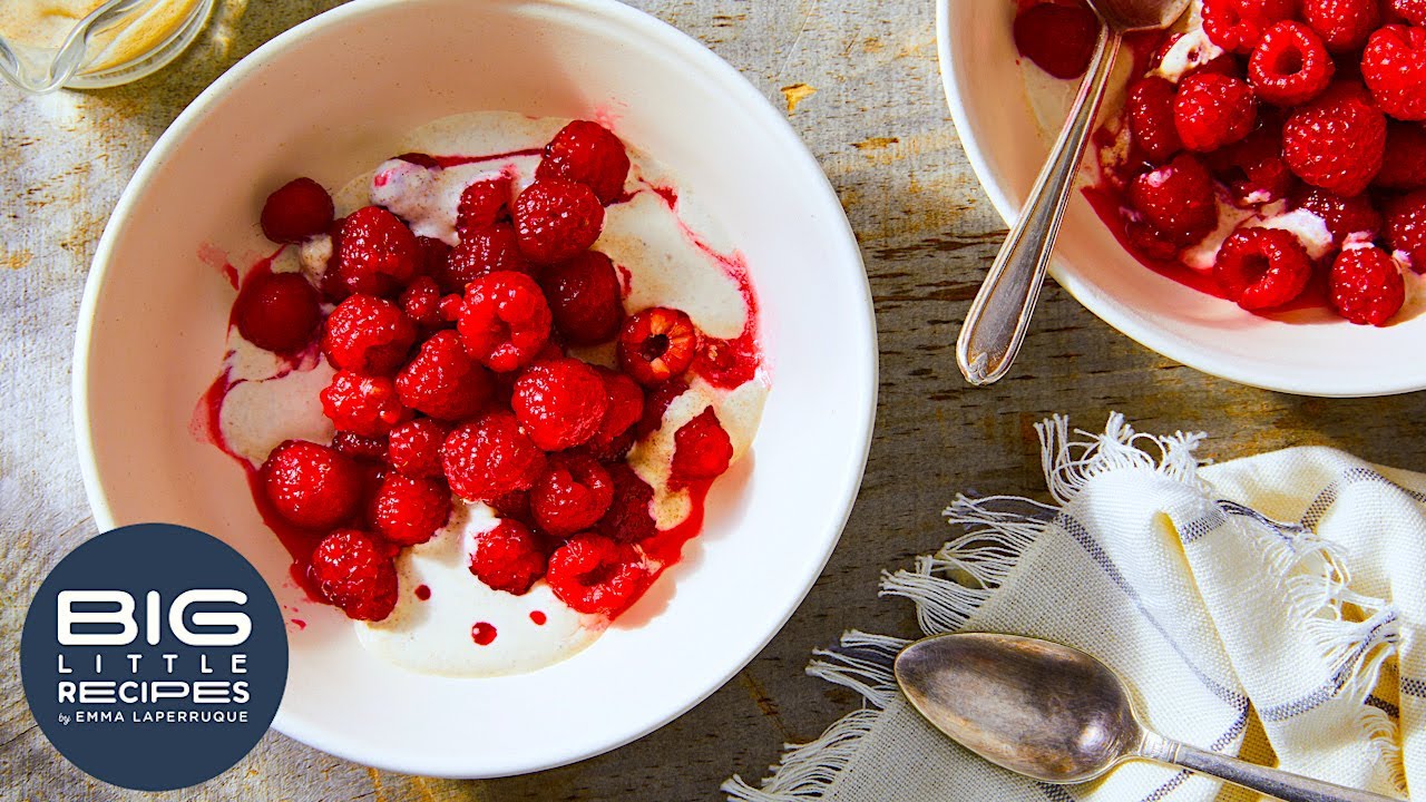 Sugared Berries With Caraway Cream | Big Little Recipes | Food52