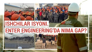 Enter Engineering: Ko‘pmilliardlik Loyihalarni Olgan Shirkat Ishchilariga Oylik Bermayapti