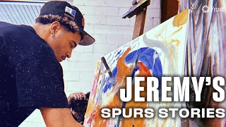 Frost Spurs Stories | San Antonio Spurs Jeremy Sochan's Trip to Southtown to Visit 1906 Art Gallery