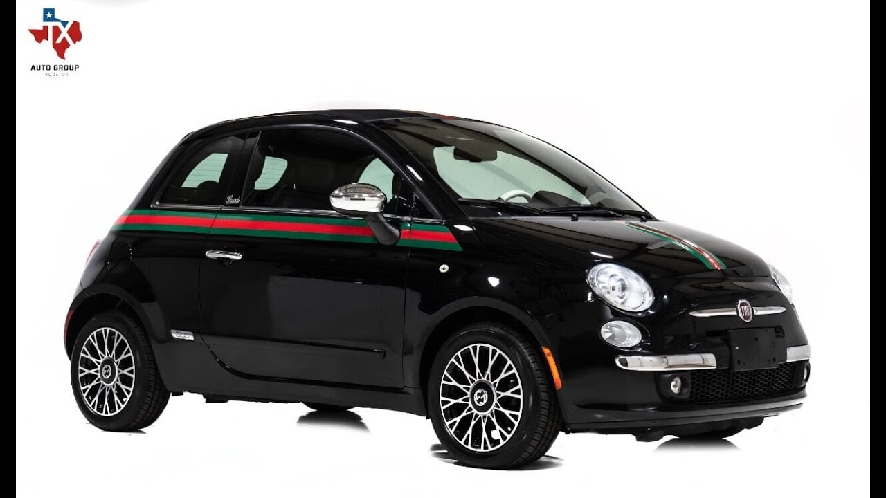 2013 FIAT 500 500c Gucci Convertible - One Owner 20k Miles