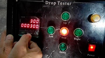 Drop test machine
