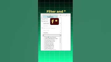 Je filtert verkeerd in Excel — gebruik deze truc met jokertekens! 🤯
