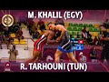 Mohamed Ehab Mohamed Khalil (EGY) vs Radhwen Tarhouni (TUN) - Final // African championships 2022