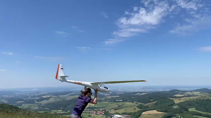 16.6.22 Fronleichnam Hangflug Wasserkuppe / Starts...