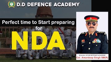 Perfect time to Start preparing for NDA EaBy Col. Amardeep Singh SM(R)