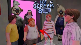 Pink Room Final Battle in Ice Scream 8 Outwitt Mod Full Gameplay