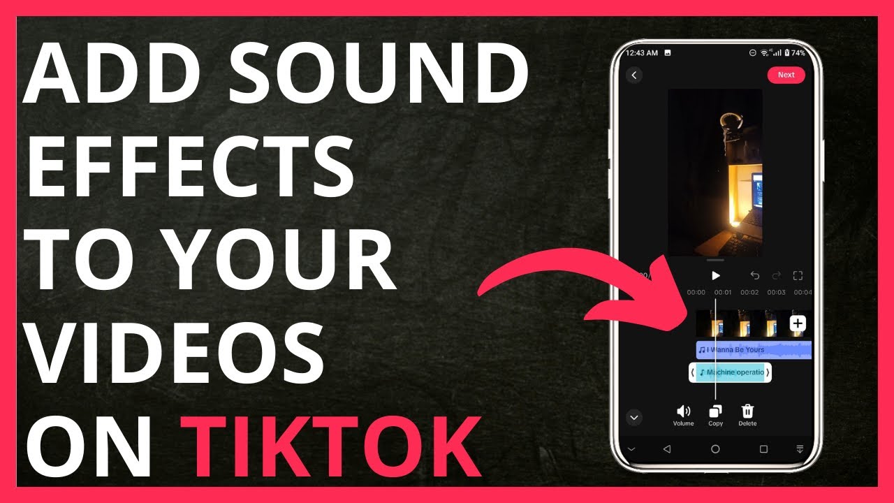How to Add Sound Effects to Your Videos on TikTok in 2024 - YouTube