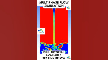 Multiphase Flow Simulations ANSYS fluent Ansys CFD Simulations #shorts  #ansys #computationalfluid