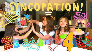 The one where we learn syncopation with the cup song