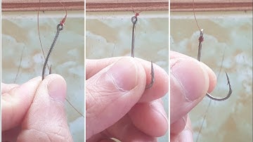 Cách Buộc Lưỡi Câu Cá Đơn Giản Cho Người Mới - How to tie fishing hooks