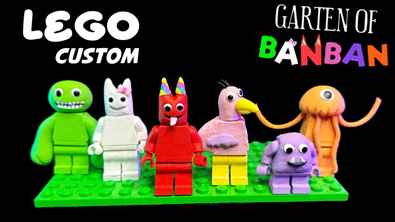 The Garten Of Banban Building Blocks Figure Assembling Toy Jumbo