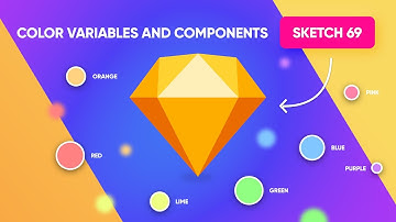 How to use Color Variables and Components in Sketch