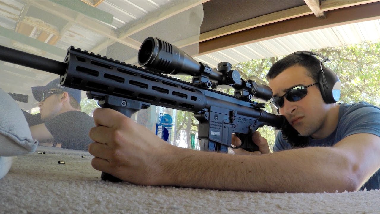 Smith & Wesson M&P 15-22 Sport Overview & Shooting - YouTube