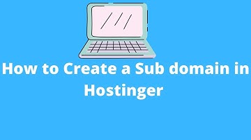 How to Create Subdomain in Godaddy, Hostinger, C Panel, Bluehost