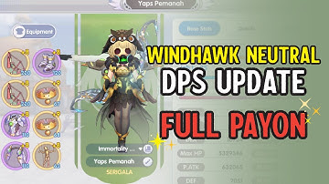 ROX - WINDHAWK DEX NEUTRAL DPS UPDATE AND FULL DETAIL BUILD