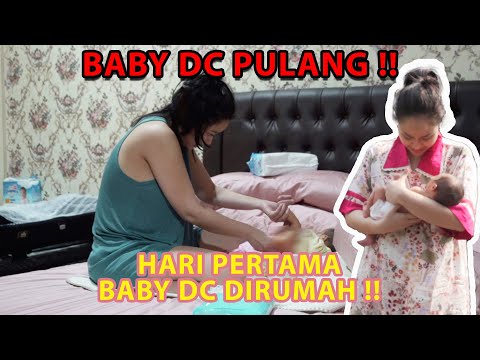 BABY DC PULANG !! LANGSUNG BERJEMUR PAGI-PAGI !!