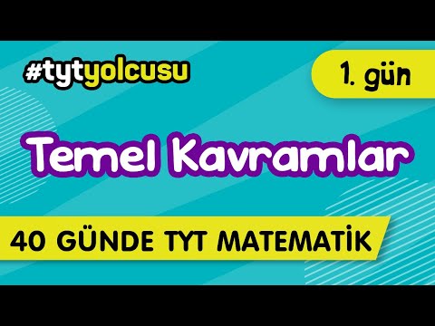 TEMEL KAVRAMLAR  (1/40) |  TYT Uçuş Kampı  #2022yolcusu  |  ŞENOL HOCA