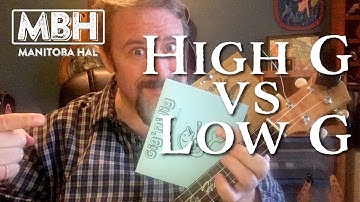 High G vs Low G Ukulele Strings