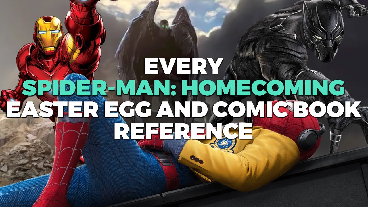 Spider-Man Homecoming — All MCU Links, Easter Eggs & Comic References