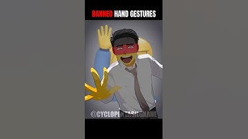BANNED HAND GESTURES BY COUNTRIES🚫 #countryhumans #xane