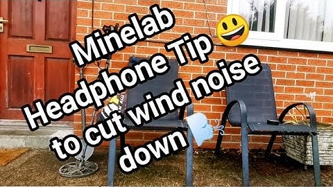 #minelab #manticore  headphones quick tip to cut down wind noise 🌬️