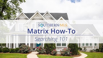 [Webinar] Searching in GSMLS Matrix