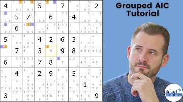 BEST Grouped Alternate Inference Chain Video - Sudoku Extreme Tutorial 5