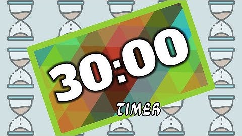 30 Minute Timer