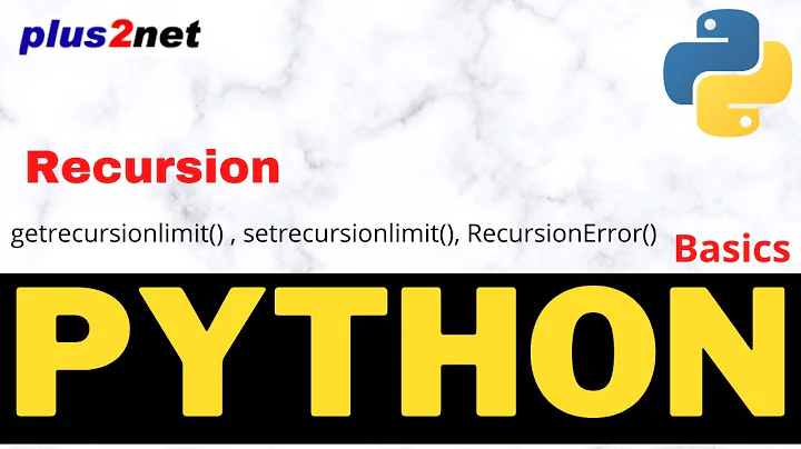 Recursion in python  to call the same function again with getrecursionlimit() & setrecursionlimit()