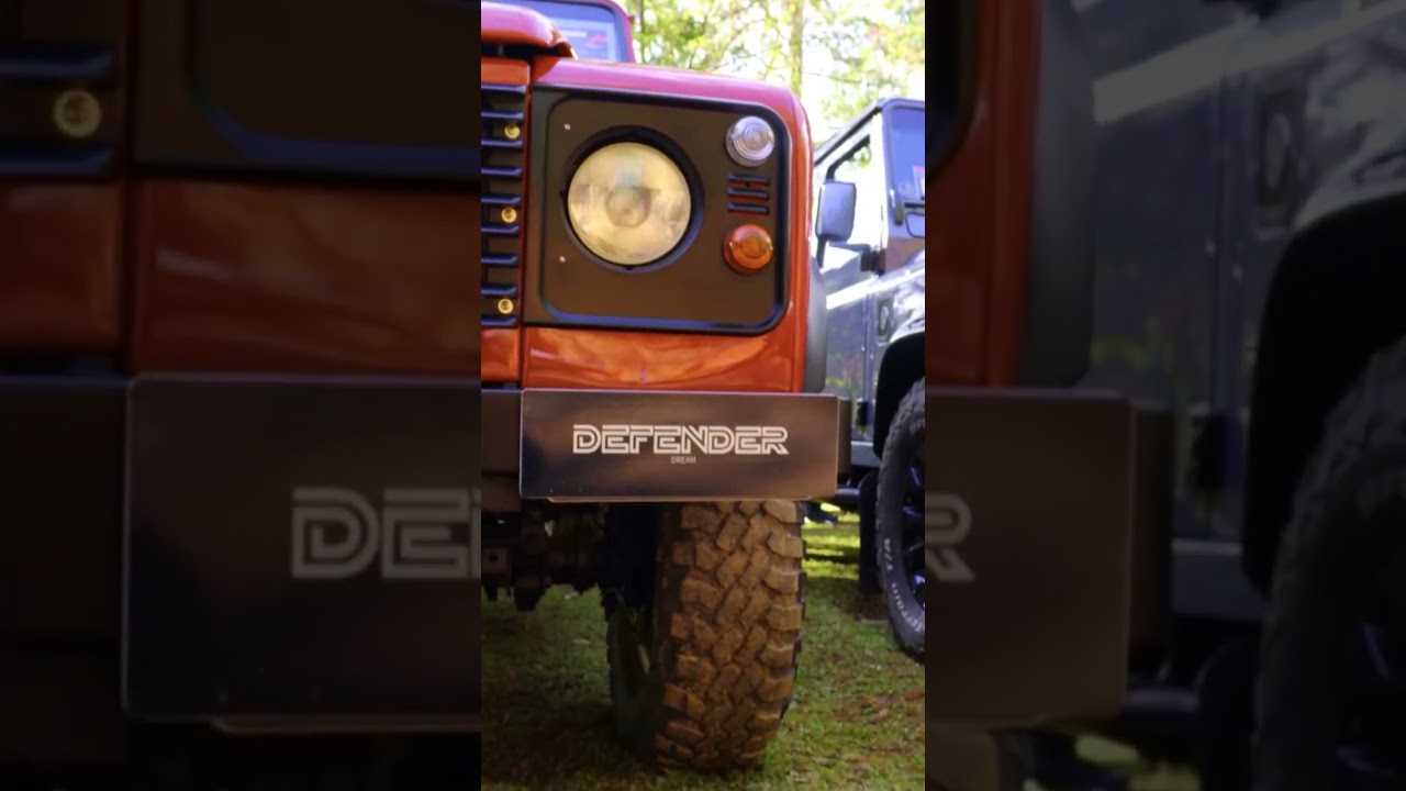 Red Land Rover