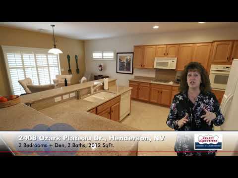 2408 Ozark Plateau Dr, Henderson, NV home video tour