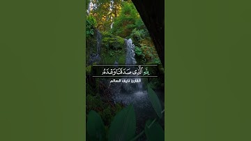 تلاوة خاشعة من القرآن الكريم من سورة الزمر الآيات 73-74 للقارئ الشيخ نايف السالم #quran #qurankareem