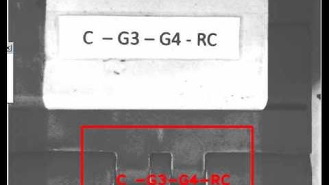 gridEYE - Real Time Label Inspection Demo /OCR Demo