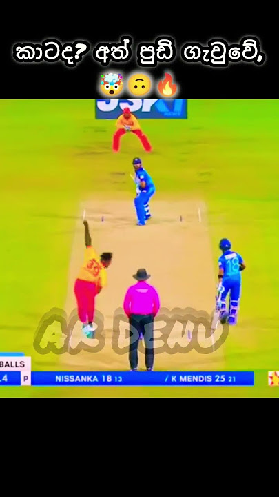 මෙන්ඩට ද?👏🤯🔥 #cricketshorts  #shortreels #ytshorts
