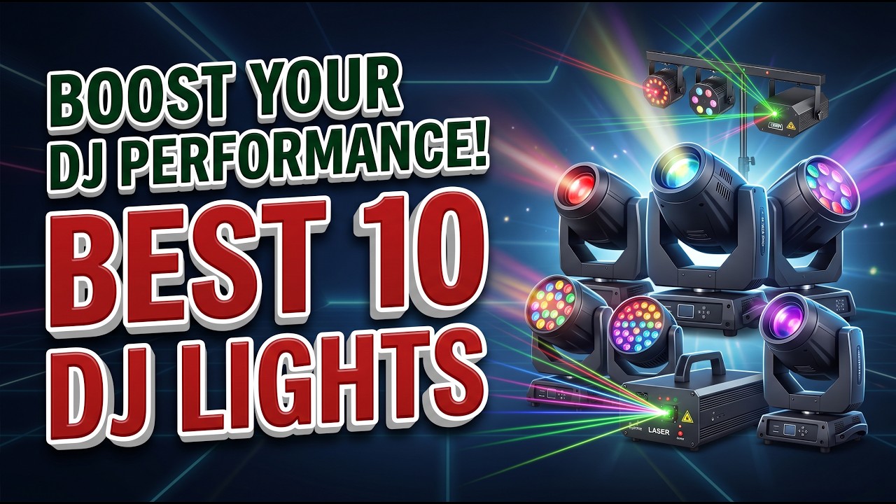 Watch Best 10 DJ Lights You Need in 2026 | Full Review & Buying Guide on YouTube Watch Best 10 DJ Lights You Need in 2026 | Full Review & Buying Guide on YouTube
