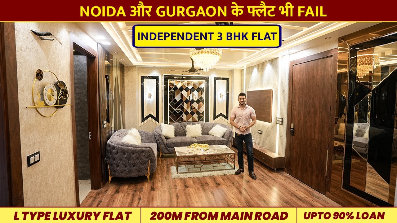 {376-229} 3Bhk Independent Luxury L-Type Flat For Sale In Dwarka Mor, Ready To Move Prime Location