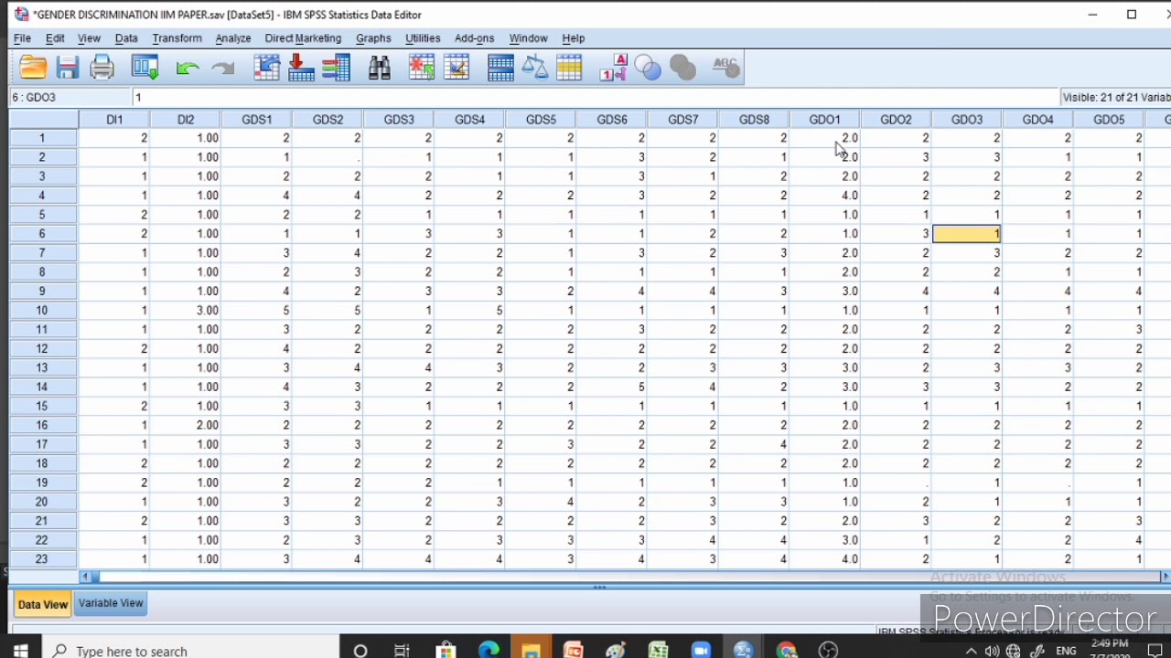 Building GRAPHS in SPSS :Histogram - YouTube