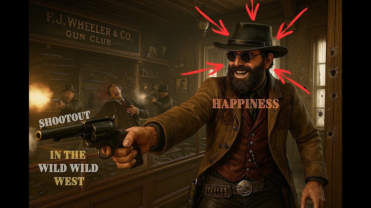 Scarlett County | Saint Denis Gun Store Shootout | RedM RP | Funny