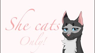 Warrior cat character generator (Shecats only)