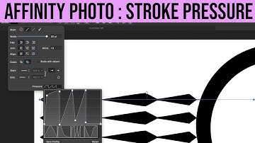 Stroke Line Pressure Profiles In Affinity Photo, How To