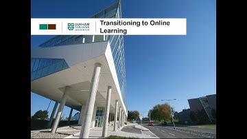 Transitioning to Online Learning Video