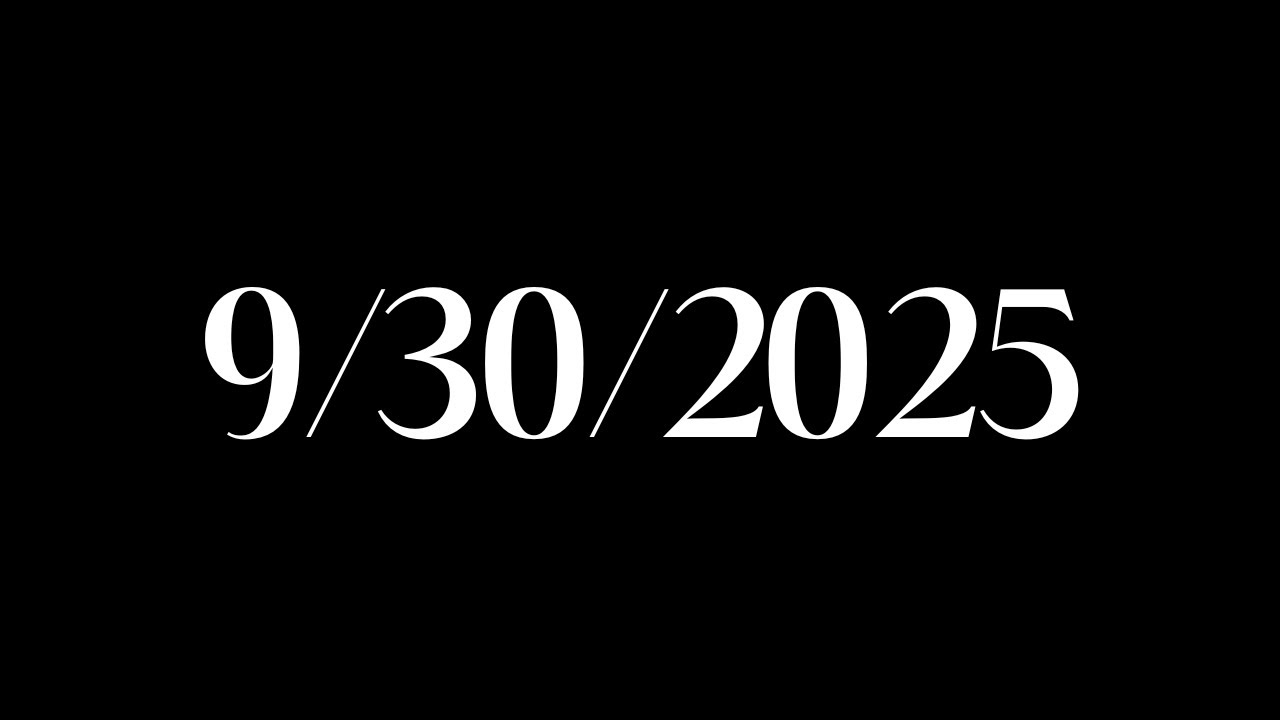 September 30 2025 - Sam Perkinson