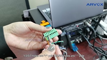 ARVOX Wireless Conference System Host And Camera Connection